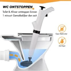 Rostem Afvoer Ontstopper - Toilet Ontstopper - Hogedruk Ontstopper - Wasbak Ontstopper - Wit -Makita Winkel 1200x1200 2013