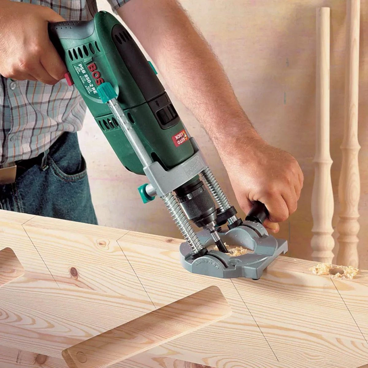 Wolfcraft - Mobiele Boorstandaard - Boorstandaard Boormachine - Tafelboormachine - Kolomboor - Boorstatief - 4522000 5 Wolfcraft - Mobiele Boorstandaard - Boorstandaard Boormachine - Tafelboormachine - Kolomboor - Boorstatief - 4522000 - Afbeelding 3