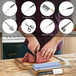 House Of Husk Dubbelzijdige Messenslijper Met Instructies - Slijpsteen Voor Messen - Wetsteen Slijpsteen Set 1000 6000 - Edelkorund -Makita Winkel 1200x1200 2070