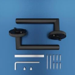 Deurklink - Deurbeslag - Deurkruk - Voor Binnen En Buiten - Zwart - RVS -Makita Winkel 1200x1200 2139