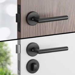 Deurklink - Deurbeslag - Deurkruk - Voor Binnen En Buiten - Zwart - RVS -Makita Winkel 1200x1200 2140