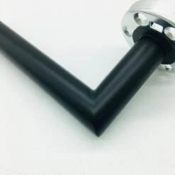 Merkloos Zwarte Deurklink WC Sluiting Met Rozet - Zwarte Deurkruk - Zwarte Klink - Zwart Deurbeslag - Deurklink Zwart -Makita Winkel 1200x1200 2142