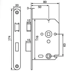 Eliot WC / Badkamer Incl. Insteekslot - Deurklink Set - Insteekslot WC / Badkamer - Mat Zwart - Rechthoekig Model 7 Eliot WC / Badkamer Incl. Insteekslot - Deurklink Set - Insteekslot WC / Badkamer - Mat Zwart - Rechthoekig Model -Makita Winkel 1200x1200 2153