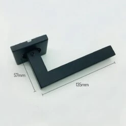Merkloos Alles Industrieel Zwarte Vierkante Deurklink - Zwarte Vierkante Klink - Zwart Vierkante Deurbeslag - Alles Industrieel -Makita Winkel 1200x1200 2165