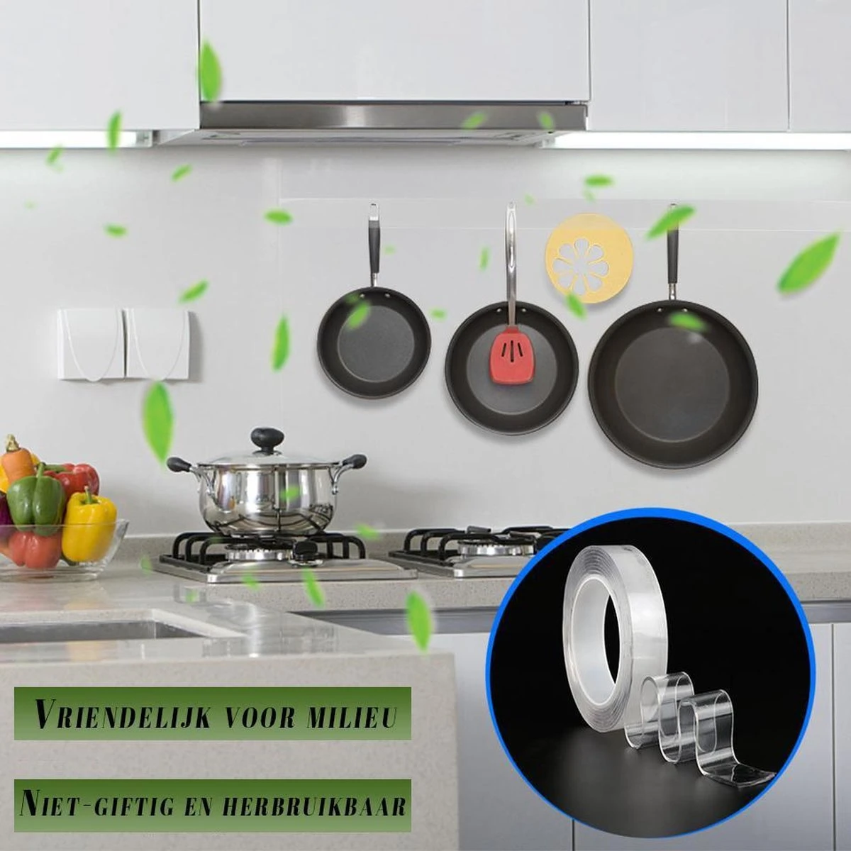 VOORDEELVERPAKKING ( 2 STUKS ) - Nano Tape - Dubbelzijdige Tape - Magic Tape - Gekko Tape - Afwasbare Tape - Ultra Sterke Tape - Transparante Tape - Gekko Grip - Multifunctionele Tape - Doe Het Zelf Tape - 3M X 30 MM X 2 MM - 3 M X 30 MM X 1MM 6 VOORDEELVERPAKKING ( 2 STUKS ) - Nano Tape - Dubbelzijdige Tape - Magic Tape - Gekko Tape - Afwasbare Tape - Ultra Sterke Tape - Transparante Tape - Gekko Grip - Multifunctionele Tape - Doe Het Zelf Tape - 3M X 30 MM X 2 MM - 3 M X 30 MM X 1MM - Afbeelding 5