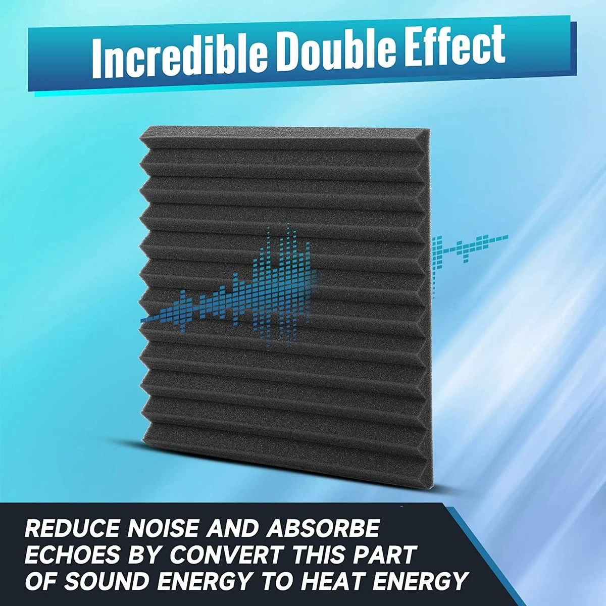 Imperatoris | Akoestische Panelen – 30x30x2.5cm – Zelfklevend – Geluidsisolatie – Geluidsdemper – Noppenschuim– Acoustic Foam Panels – Wandpaneel – 12 Stuks 6 Imperatoris | Akoestische Panelen – 30x30x2.5cm – Zelfklevend – Geluidsisolatie – Geluidsdemper – Noppenschuim– Acoustic Foam Panels – Wandpaneel – 12 Stuks - Afbeelding 4