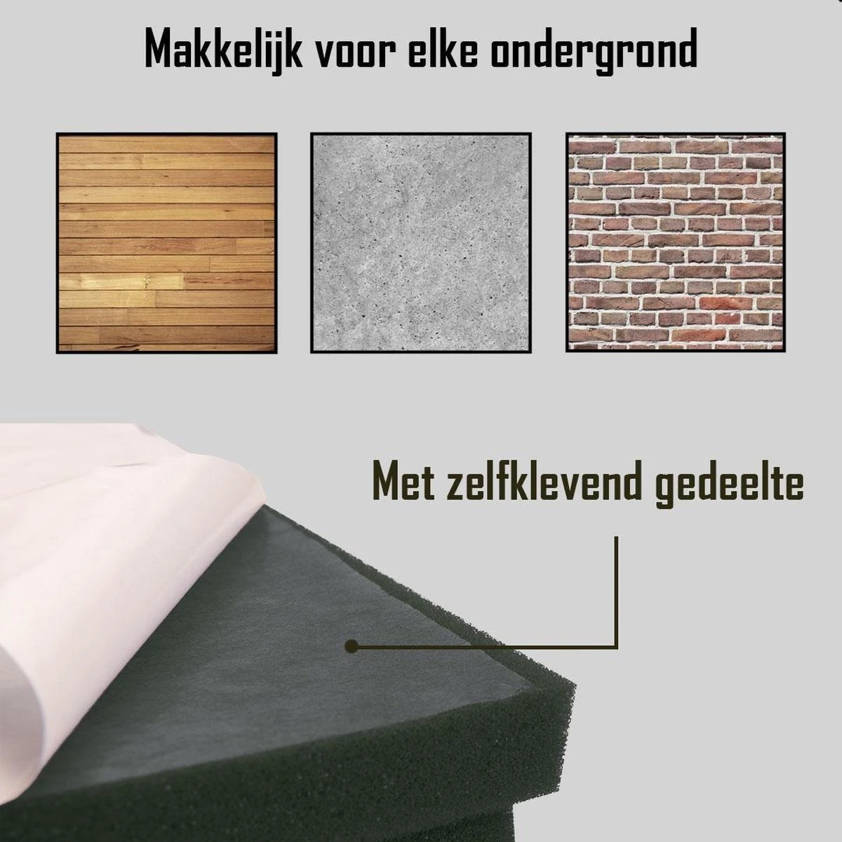 Zelfklevende Geluidsisolatie Wedge | Akoestische Panelen | Isolatieplaten | Zelfklevende Wandpanelen | Studioschuim | | Geluidsdemper | 30 X 30 X 5 Cm | 0,53m2 | 6 Stuks - Zwart 4 Zelfklevende Geluidsisolatie Wedge | Akoestische Panelen | Isolatieplaten | Zelfklevende Wandpanelen | Studioschuim | | Geluidsdemper | 30 X 30 X 5 Cm | 0,53m2 | 6 Stuks - Zwart - Afbeelding 2