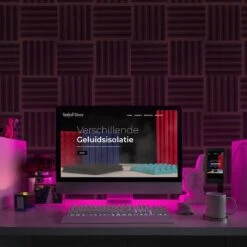 Zelfklevende Geluidsisolatie Wedge | Akoestische Panelen | Isolatieplaten | Zelfklevende Wandpanelen | Studioschuim | | Geluidsdemper | 30 X 30 X 5 Cm | 0,53m2 | 6 Stuks - Zwart 14 Zelfklevende Geluidsisolatie Wedge | Akoestische Panelen | Isolatieplaten | Zelfklevende Wandpanelen | Studioschuim | | Geluidsdemper | 30 X 30 X 5 Cm | 0,53m2 | 6 Stuks - Zwart -Makita Winkel 1200x1200 2187