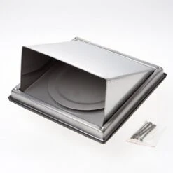 Weha Kaprooster Met Klep - RVS - Ø125 Mm