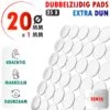 TENTA® Dubbelzijdig Tape Plakkers Extra Dun - 20mm X 1mm - 25x -Makita Winkel 1200x1200 2302