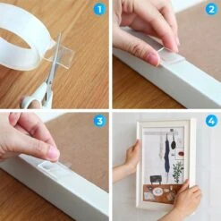 Merkloos Dubbelzijdige Nano Tape - Waterdichte Gekko Tape Herbruikbaar - 30mm Volledig Doorzichtig - 3cm Premium Grip Tape -Makita Winkel 1200x1200 2319