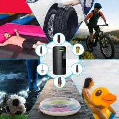 Westhome Luchtcompressor Bandenpomp - Elektrische Fietspomp- 5-in-1 - Zwart -Makita Winkel 1200x1200 232