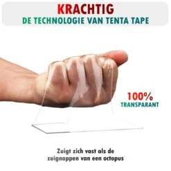 TENTA® Dubbelzijdig Tape Extra Dun - Krachtig - Makkelijk - Duurzaam - 3m X 10mm X 1mm -Makita Winkel 1200x1200 2363