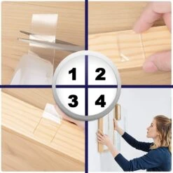 AWEMOZ Nano Tape - Klussen - 6 Meter Lang - Dubbelzijdig Plakband Extra Sterk - Transparante Dubbelzijdige Tape Extra Sterk - NanoTape - Muur Tape - Waterdicht - Herbruikbaar -Makita Winkel 1200x1200 2398