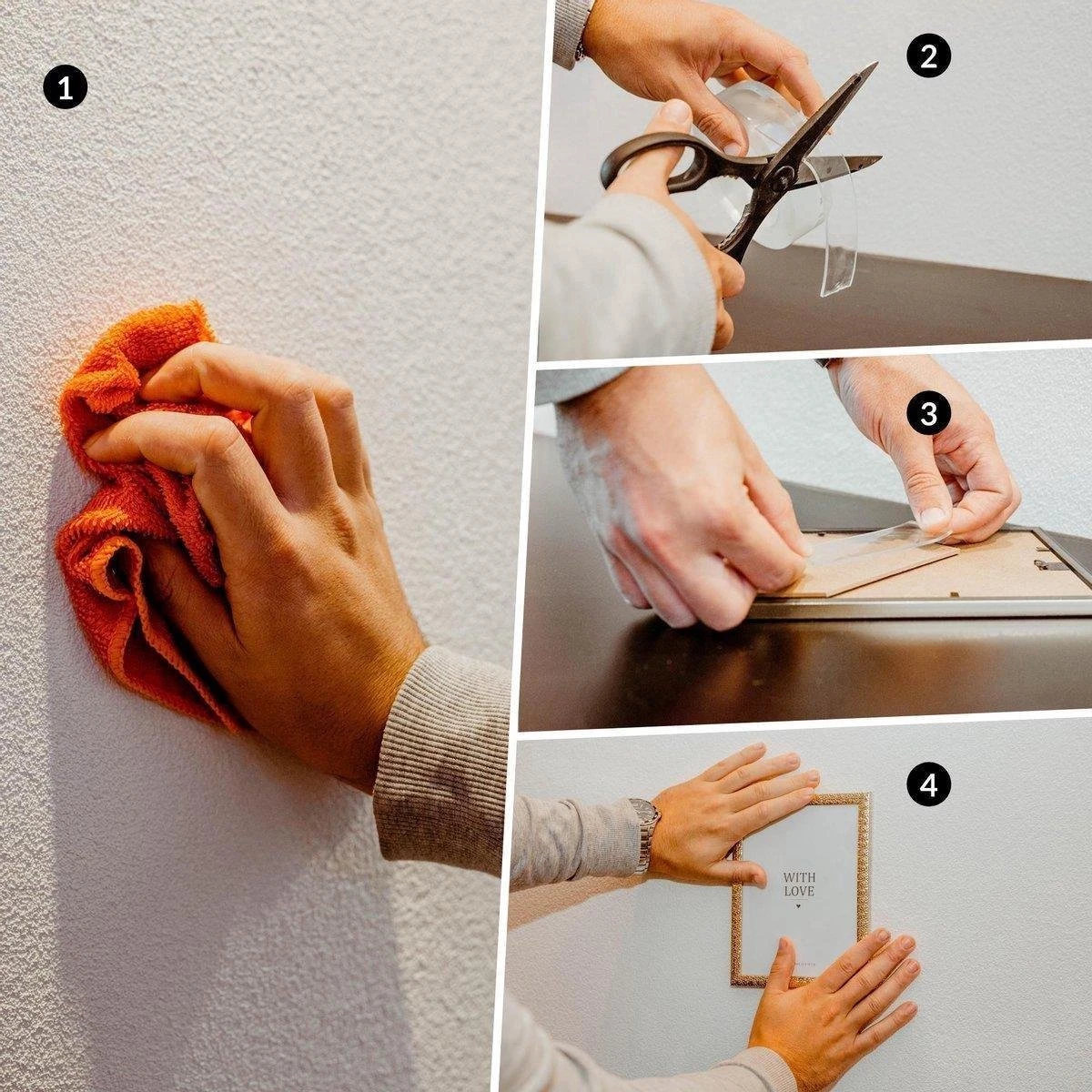 Super Sterke Dubbelzijdig Tape – Herbruikbaar En Waterproof – 30 Mm Breed, 3 Meter - Montagetape - Transparant 6 Super Sterke Dubbelzijdig Tape – Herbruikbaar En Waterproof – 30 Mm Breed, 3 Meter - Montagetape - Transparant - Afbeelding 4