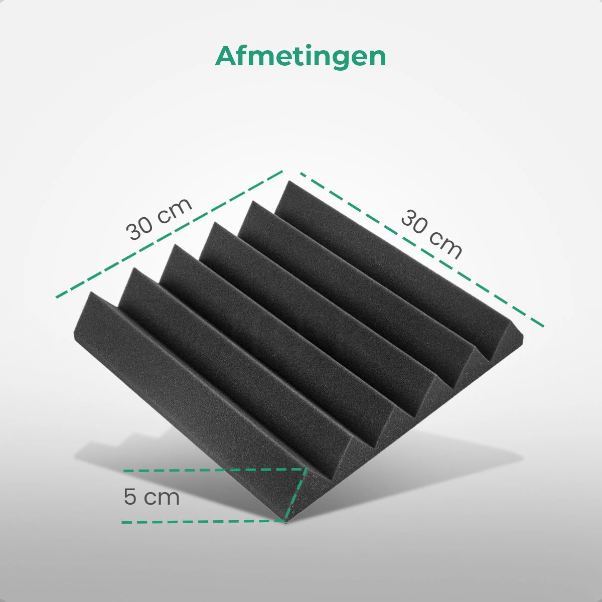 Geluidsisolatie Zelfklevend Door Akoestische Panelen – 16 Stuks – Zwarte Geluidsdemper – Avint Goods 6 Geluidsisolatie Zelfklevend Door Akoestische Panelen – 16 Stuks – Zwarte Geluidsdemper – Avint Goods - Afbeelding 4