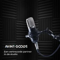 Geluidsisolatie Zelfklevend Door Akoestische Panelen – 16 Stuks – Zwarte Geluidsdemper – Avint Goods 16 Geluidsisolatie Zelfklevend Door Akoestische Panelen – 16 Stuks – Zwarte Geluidsdemper – Avint Goods -Makita Winkel 1200x1200 2493