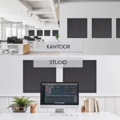 Geluidsisolatie - Zelfklevend - Geluidsdemper - 50x50 Cm - Studioschuim - Isolatie Platen - Noppenschuim - NX Sound Geluidsisolatieplaten - Akoestische Panelen -Makita Winkel 1200x1200 2506
