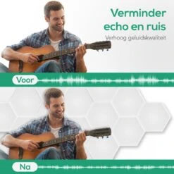 Avint Goods - Geluidsisolatie Zelfklevend Door Akoestische Panelen – 15 Stuks – Witte Geluidsdemper - 30x26x15cm -Makita Winkel 1200x1200 2526