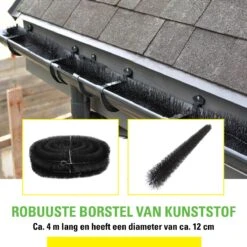 Kinzo Dakgootbeschermer - Bladvanger - 4 Meter Lang - Ø 12 Cm -Makita Winkel 1200x1200 2531