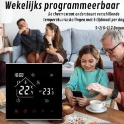 AVATO Slimme Thermostaat Voor CV-ketel- Inbouw - Thermostaat Via Wifi - App Besturing - Stembediening - Energiebesparingsfuncties - Compatibel Met Spraakassistenten - Eenvoudige Installatie - Duurzaam Wonen- Energie Besparen- Op Afstand Bedienbaar -Makita Winkel 1200x1200 2541