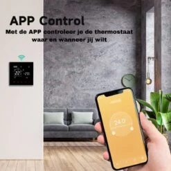 AVATO Slimme Thermostaat Voor CV-ketel- Inbouw - Thermostaat Via Wifi - App Besturing - Stembediening - Energiebesparingsfuncties - Compatibel Met Spraakassistenten - Eenvoudige Installatie - Duurzaam Wonen- Energie Besparen- Op Afstand Bedienbaar -Makita Winkel 1200x1200 2542