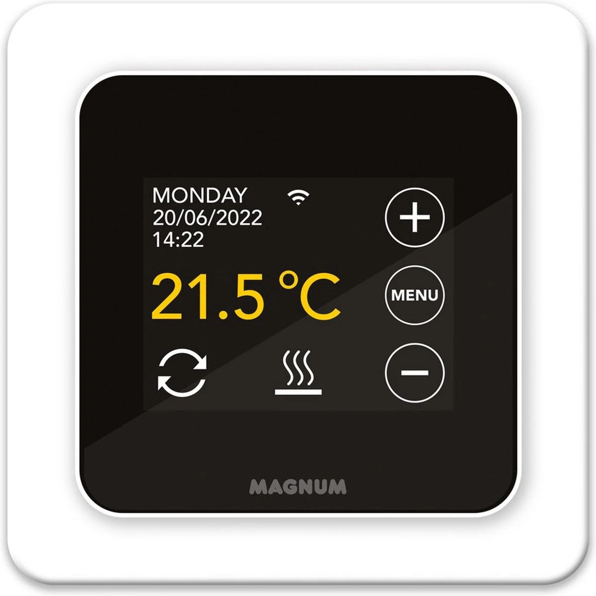 Remote Control WiFi, Digitale Klokthermostaat | RAL 9010 (Polar Wit) 9 Remote Control WiFi, Digitale Klokthermostaat | RAL 9010 (Polar Wit) - Afbeelding 7