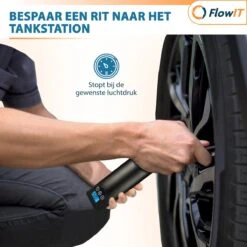 FlowIT Draagbare Compressor Bandenpomp - Elektrische Fietspomp - Luchtcompressor Oplaadbaar - Fiets Tot Auto -Makita Winkel 1200x1200 256