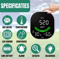 Co2 Meter - Co2 Meter Binnen - Co2 Meter - Luchtkwaliteitsmeter - Co Meter - Jork -Makita Winkel 1200x1200 2591
