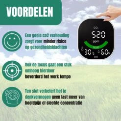 Co2 Meter - Co2 Meter Binnen - Co2 Meter - Luchtkwaliteitsmeter - Co Meter - Jork -Makita Winkel 1200x1200 2593