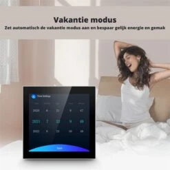 Merkloos Smart Thermostaat - Slimme Thermostaat - Wifi Thermostaat - Met App Google En Alexa -Makita Winkel 1200x1200 2620