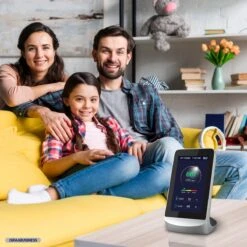 Merkloos CO2 Meter - Luchtkwaliteitsmeter - Hygrometer Binnen - CO2 Meter Binnen - CO2 Melder NDIR Sensor - Temperatuurmeter En Luchtvochtigheidsmeter Met Alarm -Makita Winkel 1200x1200 2631