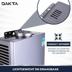 Merkloos Dakta® Propaan | Butaan | LPG Geiser 12 Liter / Minuut Boiler | Ideaal Voor Camper / Camping | Snel Heet Water | Inclusief Douche | Boiler | Keukenboiler | Boot -Makita Winkel 1200x1200 2663
