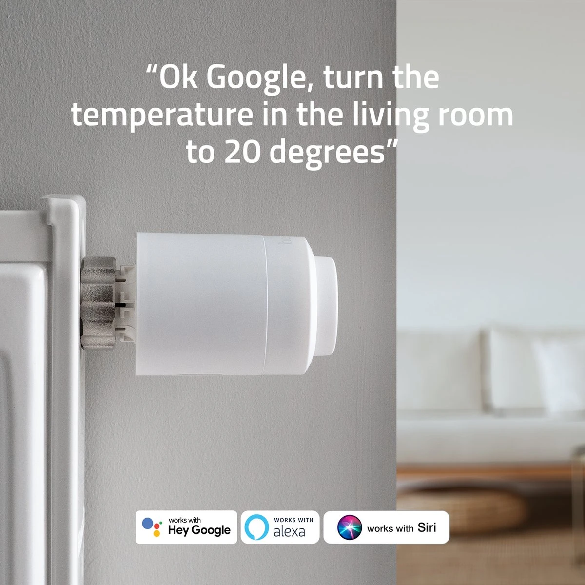 Hombli Smart Radiator Thermostat Expansion Pack (2+1) – Slimme Radiatorknop – Thermostaatkraan – Bluetooth – Bediening Via App - Open Raam Detectie – Verbruiksoverzicht – Spraakbesturing Met Google, Alexa En Siri 13 Hombli Smart Radiator Thermostat Expansion Pack (2+1) – Slimme Radiatorknop – Thermostaatkraan – Bluetooth – Bediening Via App - Open Raam Detectie – Verbruiksoverzicht – Spraakbesturing Met Google, Alexa En Siri - Afbeelding 11