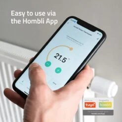 Hombli Smart Radiator Thermostat Expansion Pack (2+1) – Slimme Radiatorknop – Thermostaatkraan – Bluetooth – Bediening Via App - Open Raam Detectie – Verbruiksoverzicht – Spraakbesturing Met Google, Alexa En Siri 26 Hombli Smart Radiator Thermostat Expansion Pack (2+1) – Slimme Radiatorknop – Thermostaatkraan – Bluetooth – Bediening Via App - Open Raam Detectie – Verbruiksoverzicht – Spraakbesturing Met Google, Alexa En Siri -Makita Winkel 1200x1200 2690
