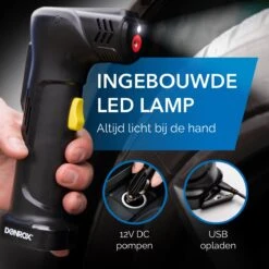 Donrox Ride A922 Draagbare Compressor Bandenpomp - 12V Luchtcompressor Oplaadbaar - Fiets Tot Camper - Elektrische Fietspomp -Makita Winkel 1200x1200 270