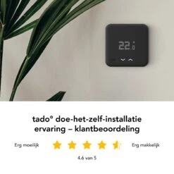 Extra Tado° Bedrade Slimme Thermostaat - Uitbreiding - Zwart -Makita Winkel 1200x1200 2710