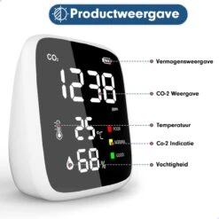 Akyol - Co2 Meter - CO2 Melder Met Thermometer En Luchtvochtigheidsmeter - Co2 Meter Binnen - Co2 Meter - Luchtkwaliteitsmeter 19 Akyol - Co2 Meter - CO2 Melder Met Thermometer En Luchtvochtigheidsmeter - Co2 Meter Binnen - Co2 Meter - Luchtkwaliteitsmeter -Makita Winkel 1200x1200 2769