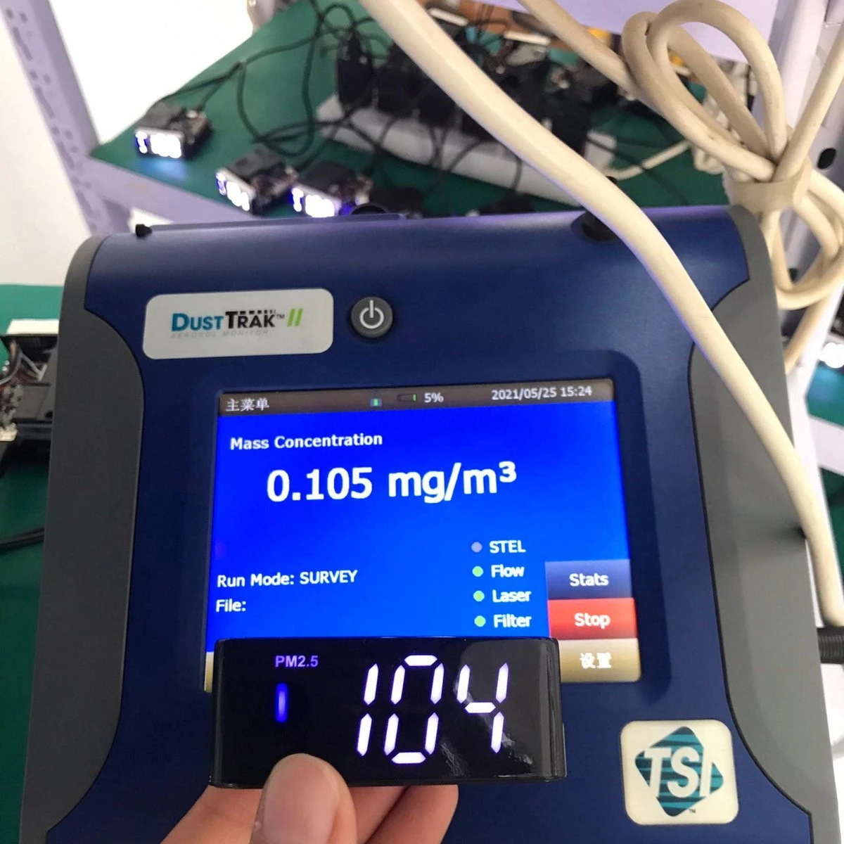Airvital Fijnstofmeter - Luchtkwaliteitsmeter - PM2.5 9 Airvital Fijnstofmeter - Luchtkwaliteitsmeter - PM2.5 - Afbeelding 7