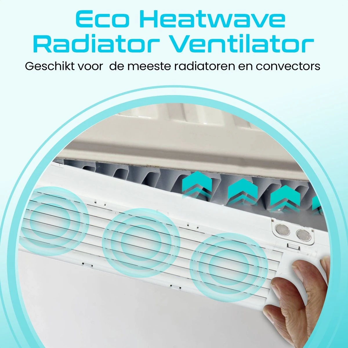 Eco Heatwave Radiator Ventilator Duo Set - Inc. Radiatorfolie Met Stickers - Compleet Pakket Met Bevestigingsmateriaal – Energie Besparend – Cv Ventilator Geschikt Voor Radiator En Convector Verwarming 11 Eco Heatwave Radiator Ventilator Duo Set - Inc. Radiatorfolie Met Stickers - Compleet Pakket Met Bevestigingsmateriaal – Energie Besparend – Cv Ventilator Geschikt Voor Radiator En Convector Verwarming - Afbeelding 9