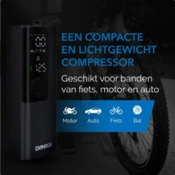 Donrox Ride F522 Draagbare Compressor Bandenpomp - Luchtcompressor Oplaadbaar - Fiets Tot Auto - Elektrische Fietspomp -Makita Winkel 1200x1200 312