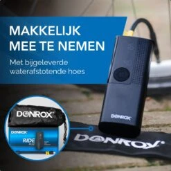 Donrox Ride F522 Draagbare Compressor Bandenpomp - Luchtcompressor Oplaadbaar - Fiets Tot Auto - Elektrische Fietspomp -Makita Winkel 1200x1200 317