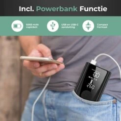 MEVON - Multifunctionele Compressor - Fietspomp - Elektrische Draagbare Bandenpomp - Luchtcompressor - 6000mAh Accu -Makita Winkel 1200x1200 338