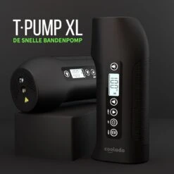 Coolado TPump XL | Draagbare Multifunctionele Mini Compressor | Alle Banden | Ook Voor Luchttenten | Kites En Wing Foils | Elektrische Draadloze Bandenpomp Pompt Fietsband In 12 Seconden | Powerbank. -Makita Winkel 1200x1200 360