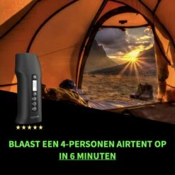 Coolado TPump XL | Draagbare Multifunctionele Mini Compressor | Alle Banden | Ook Voor Luchttenten | Kites En Wing Foils | Elektrische Draadloze Bandenpomp Pompt Fietsband In 12 Seconden | Powerbank. -Makita Winkel 1200x1200 362