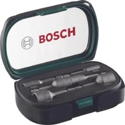 Bosch Dopsleutelset - 6-delig