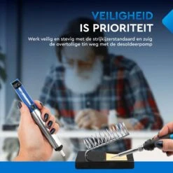 Merkloos Soldeerbout Station - Set 21-Delig - Verwisselbare Punten - Inclusief Tin & Houder 16 Merkloos Soldeerbout Station - Set 21-Delig - Verwisselbare Punten - Inclusief Tin & Houder -Makita Winkel 1200x1200 453
