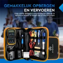 Merkloos Soldeerbout Station - Set 21-Delig - Verwisselbare Punten - Inclusief Tin & Houder 22 Merkloos Soldeerbout Station - Set 21-Delig - Verwisselbare Punten - Inclusief Tin & Houder -Makita Winkel 1200x1200 456