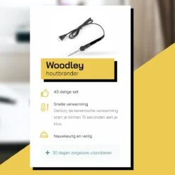 Houtbrander Set - 43 Delig - Pyrografie - Soldeerbout - Houtbrander Voor Hobby - Soldeerset -Makita Winkel 1200x1200 464