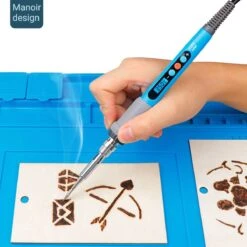 Houtbrander Set Met LCD Display - 44 Delig - Pyrografie - Soldeerbout - Soldeerset - Houtbrander - Soldeerstation - Soldeer 13 Houtbrander Set Met LCD Display - 44 Delig - Pyrografie - Soldeerbout - Soldeerset - Houtbrander - Soldeerstation - Soldeer -Makita Winkel 1200x1200 477